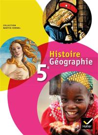 Histoire géographie 5e : livre de l'élève