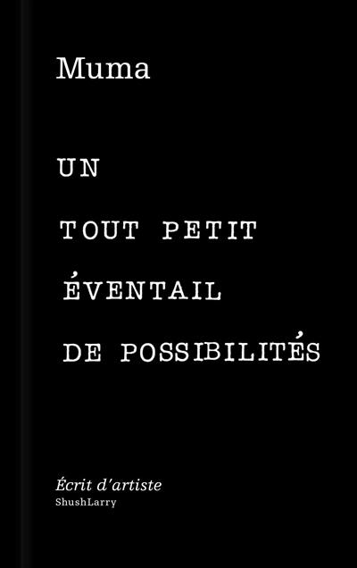 Un tout petit éventail de possibilités : écrit d'artiste