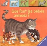 Que font les bébés animaux ?