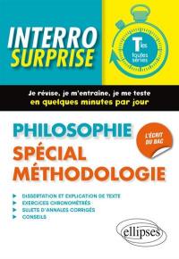 Philosophie, spécial méthodologie : terminales toutes séries : l'écrit du bac