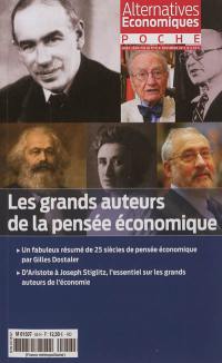 Alternatives économiques poche, hors série, n° 57. Les grands auteurs de la pensée économique