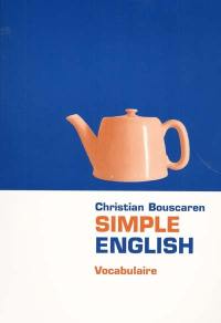 Simple English : vocabulaire