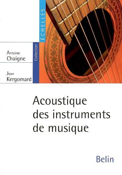 Acoustique des instruments de musique