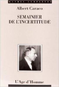 Semainier de l'incertitude