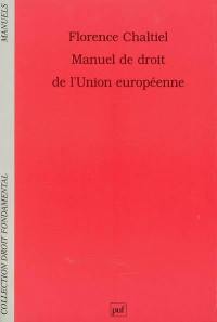 Manuel de droit de l'Union européenne