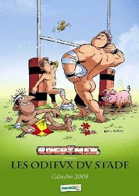 Les Rugbymen présentent Les odieux du stade : calendrier 2008