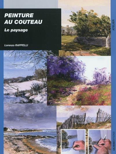 Peinture au couteau : le paysage