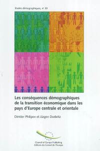 Les conséquences démographiques de la transition économique dans les pays d'Europe centrale et orientale