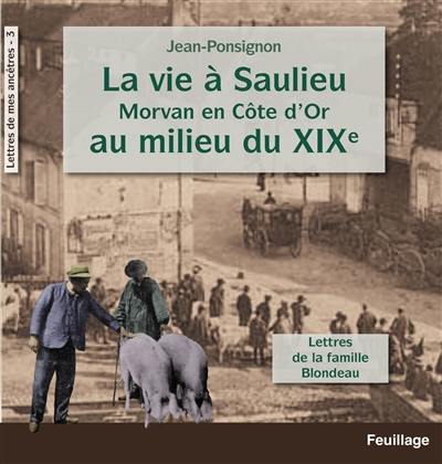 Lettres de mes ancêtres. Vol. 3. La vie à Saulieu en Morvan (Côte-d'Or) au milieu du XIXe siècle : lettres de la famille Blondeau