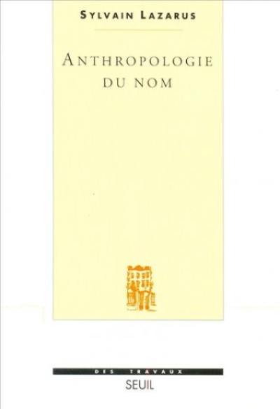 Anthropologie du nom