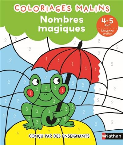 Nombres magiques : 4-5 ans, moyenne section