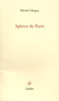 Le spleen de Paris