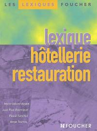 Lexique hôtellerie restauration