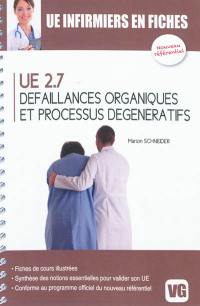 UE 2.7, défaillances organiques et processus dégénératifs