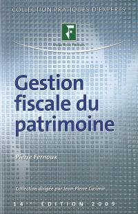 Gestion fiscale du patrimoine