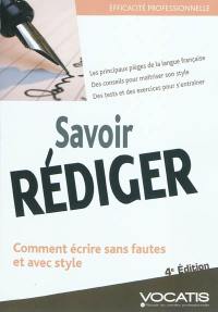 Savoir rédiger