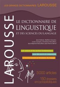 Le dictionnaire de linguistique et des sciences du langage