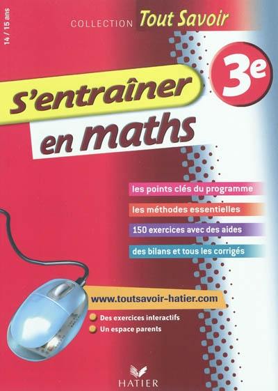 S'entraîner en maths : 3e