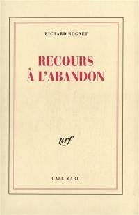 Recours à l'abandon