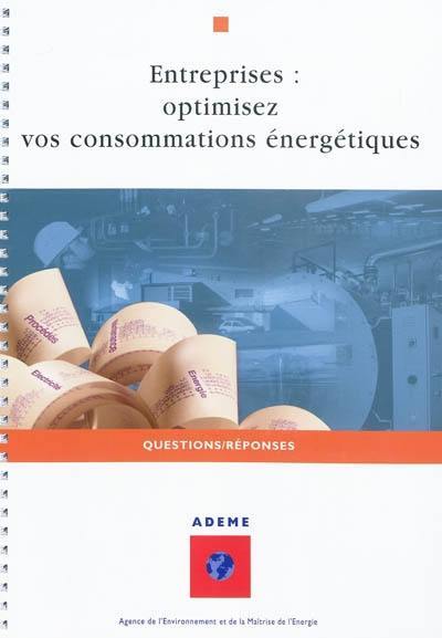 Entreprises : optimisez vos consommations énergétiques : questions-réponses