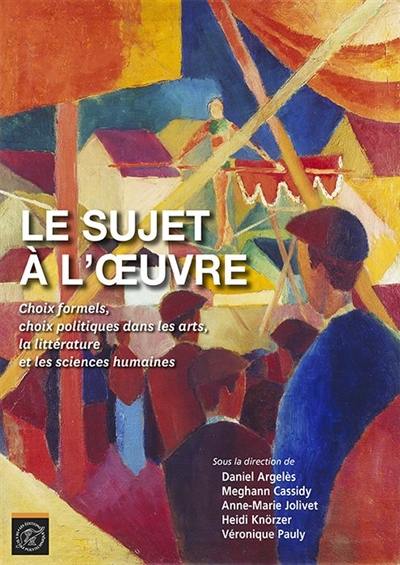 Le sujet à l'œuvre