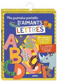 Lettres : ma première pochette d'aimants