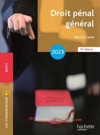 Droit pénal général : 2023