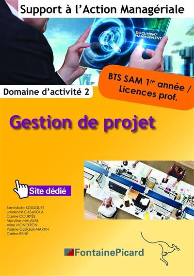 Gestion de projet, BTS SAM 1re année-licences prof.