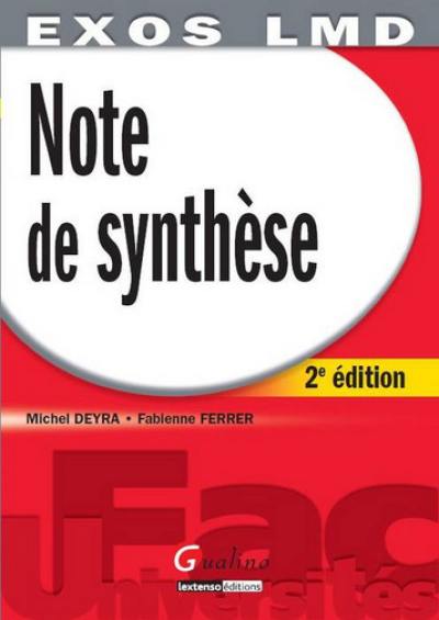 Note de synthèse