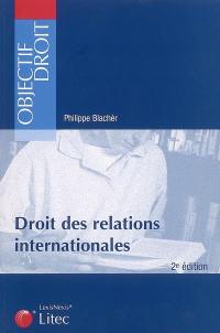 Droit des relations internationales