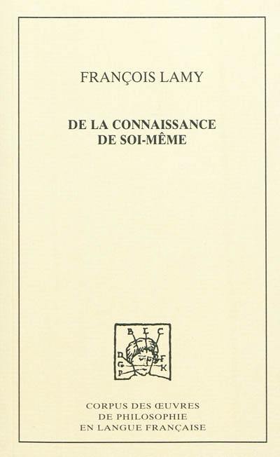 De la connaissance de soi-même. Vol. 3. Eclaircissements : extraits