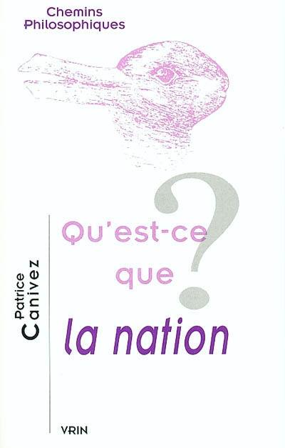 Qu'est-ce que la nation ?