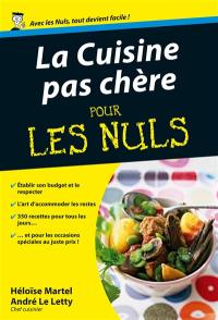 La cuisine pas chère pour les nuls