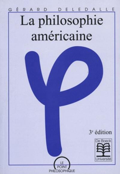 La philosophie américaine