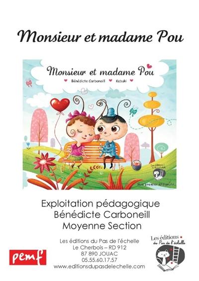 Monsieur et madame Pou : fichier moyenne section de maternelle