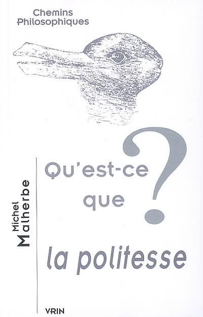 Qu'est-ce que la politesse ?