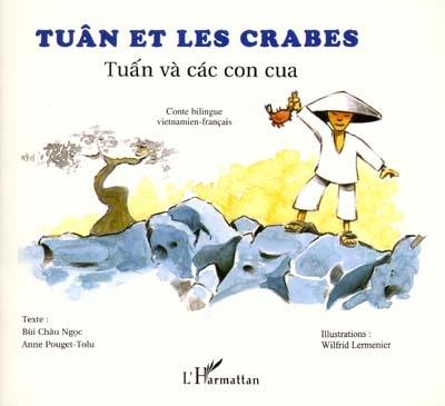 Tuân et les crabes. Tuân và cac con cua