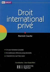 Droit international privé