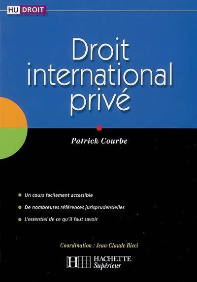 Droit international privé