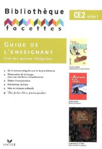 Guide de l'enseignant, CE2 : série 1