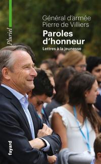 Paroles d'honneur : lettres à la jeunesse