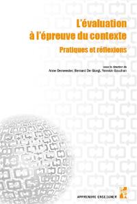 L'évaluation à l'épreuve du contexte : pratiques et réflexions