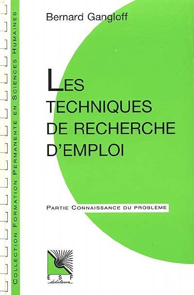 Les Techniques de recherche d'emploi