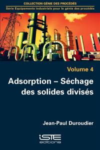 Adsorption-séchage des solides divisés