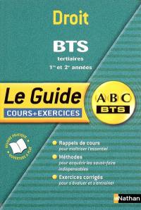 Droit BTS tertiaires 1re et 2e années : cours et exercices