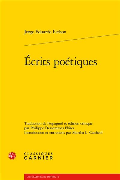 Ecrits poétiques