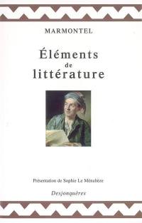 Eléments de littérature