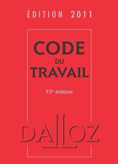 Code du travail 2011