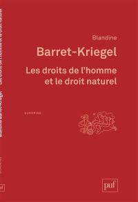 Les droits de l'homme et le droit naturel