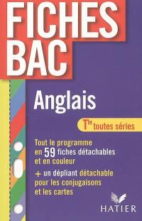 Anglais terminale toutes séries